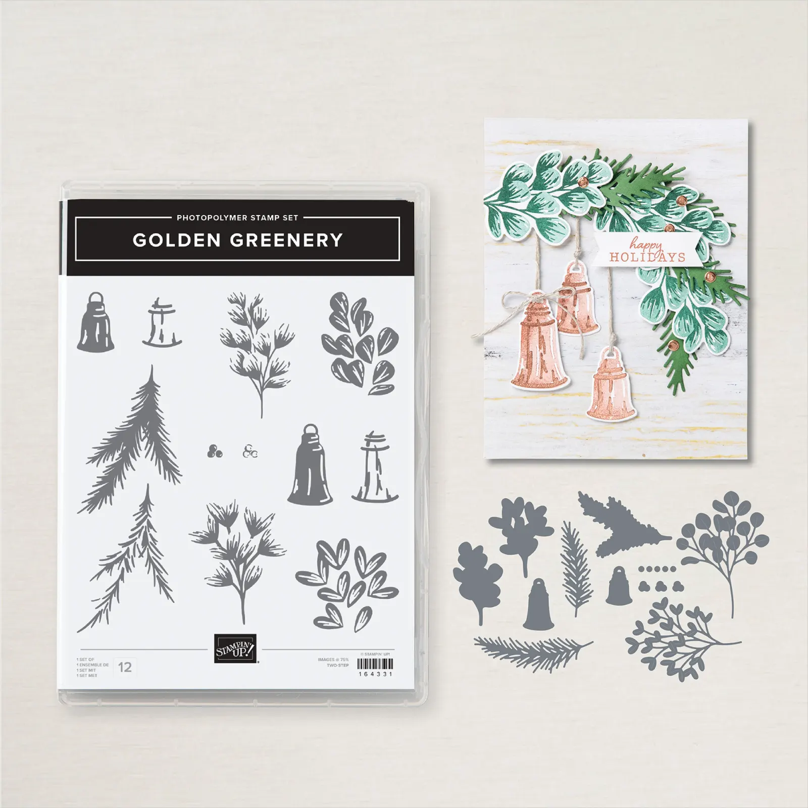 164117 Golden Greenery StampinUp