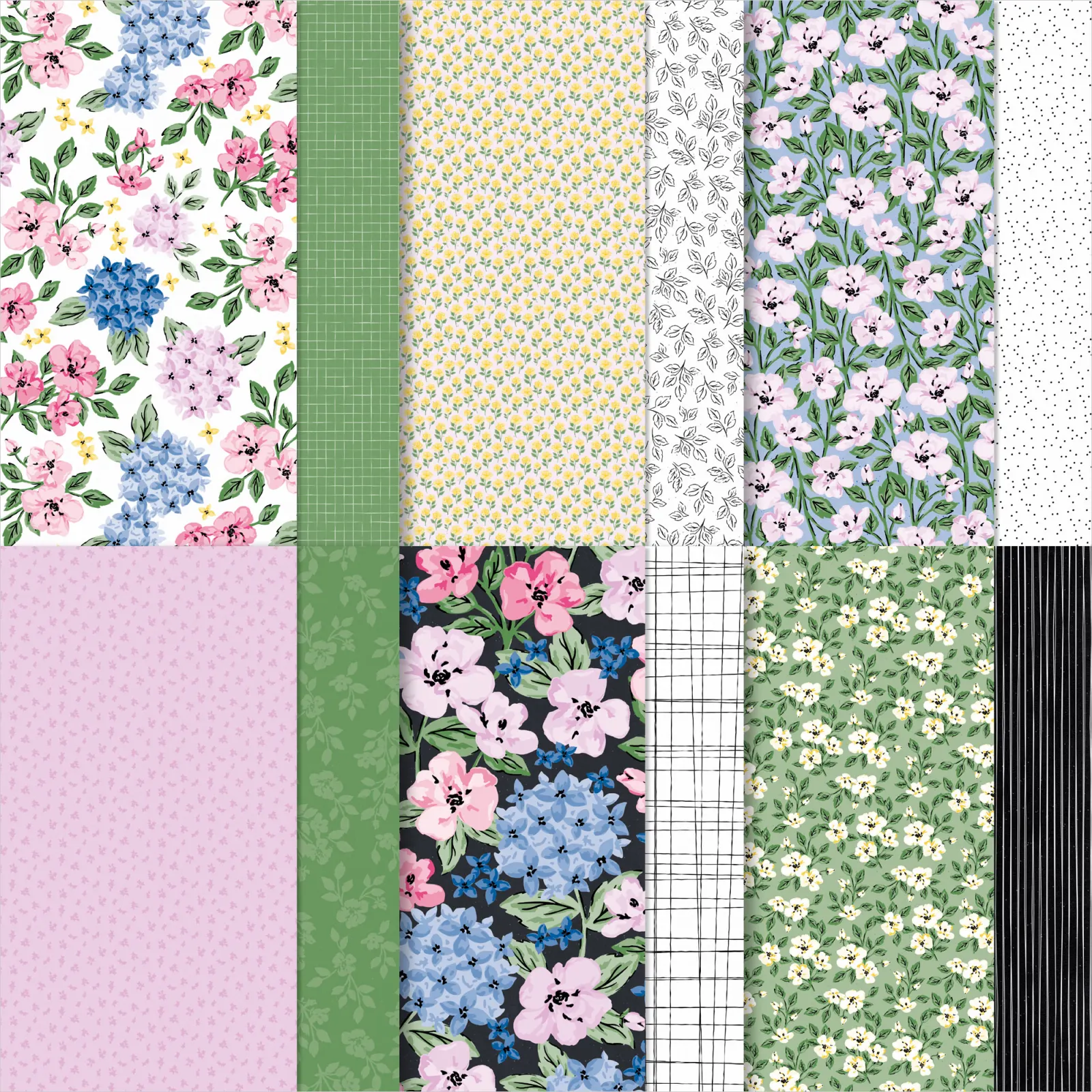 165524 Stampin Up Designerpapier Gartenblumen
