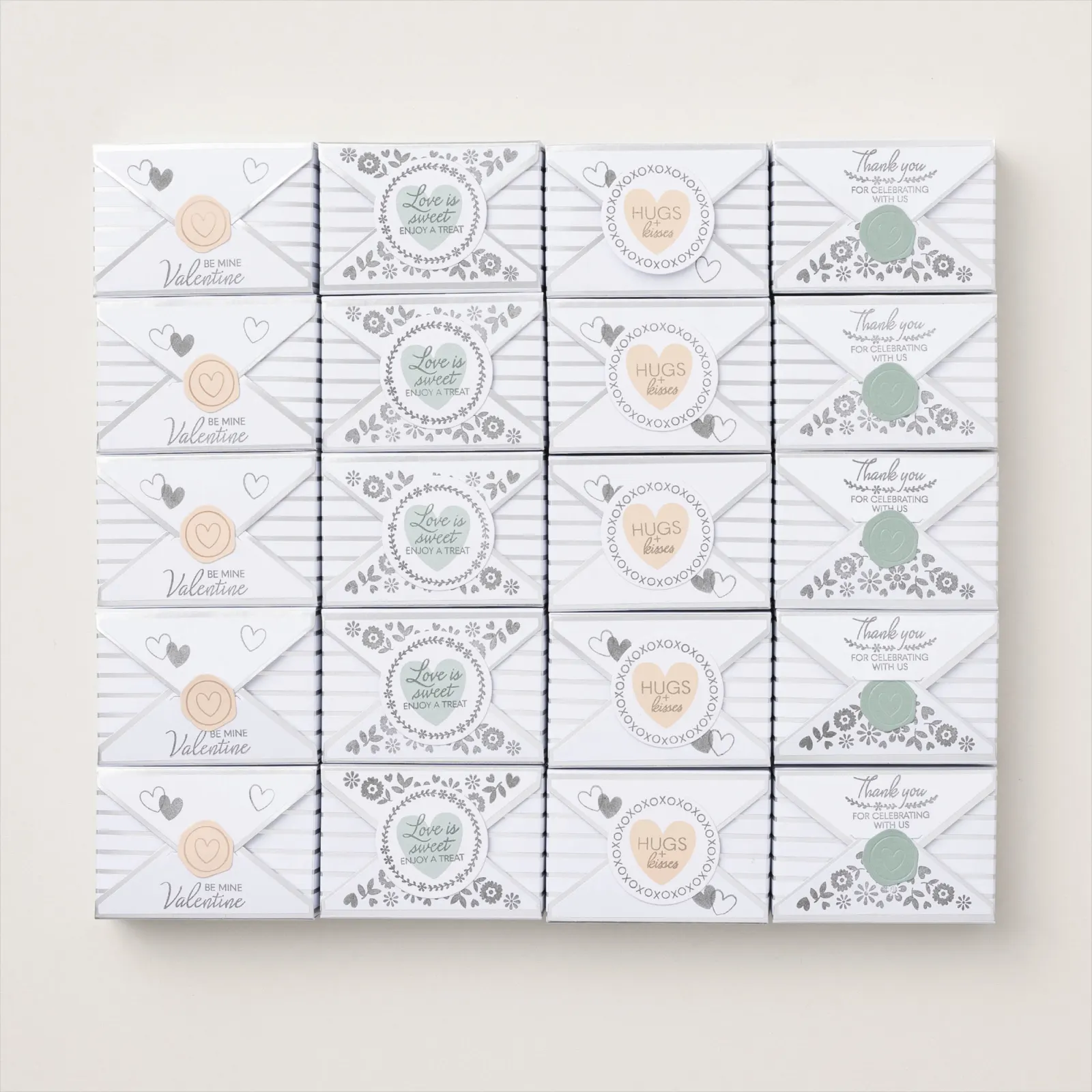 Stampin up Bastelset Süsse Liebesgrüsse 161130