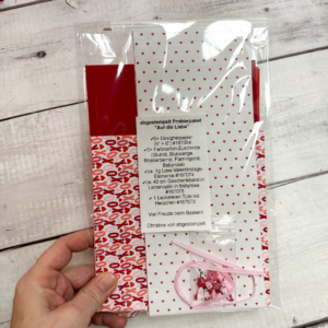 Probierpaket Auf die Liebe Stampin Up