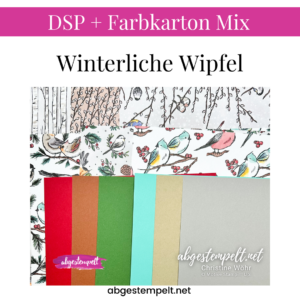 DSP + Farbkarton Mix Winterliche Wipfel