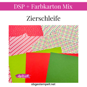 DSP + Farbkarton Mix Zierschleife