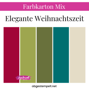 Farbkarton Mix Elegante Weihnachtszeit