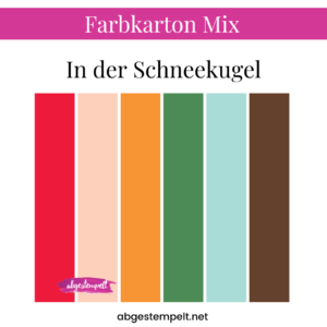 Farbkarton Mix In der Schneekugel