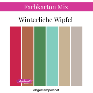 Farbkarton Mix Winterliche Wipfel