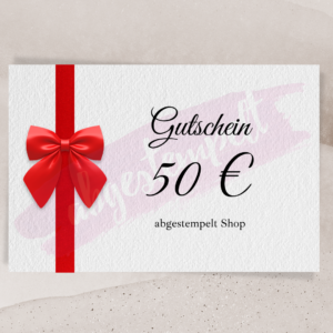 Gutschein 50€