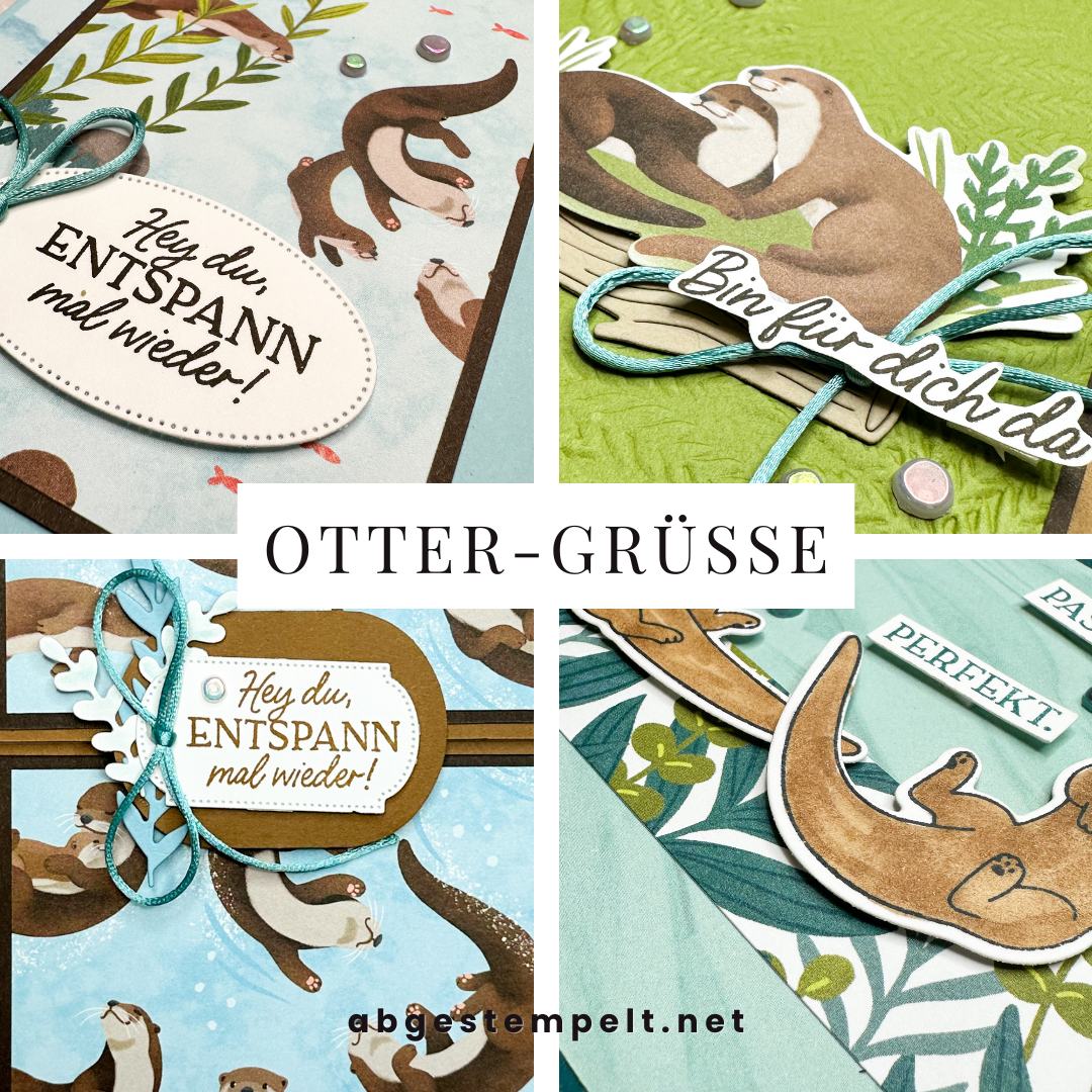 Otter-Grüsse Bastelanleitung PDF