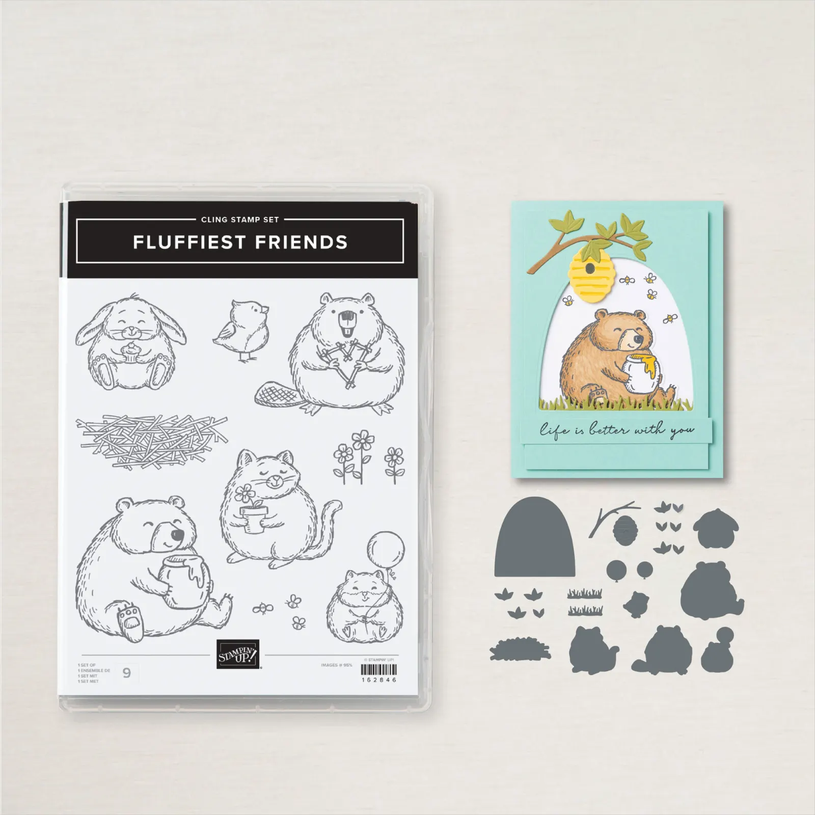 Fluffiest Friends + Stanzformen