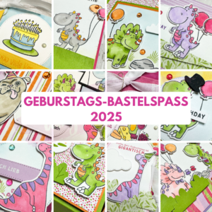 Geburstags-Bastelspass (Banner (Quadratisch))