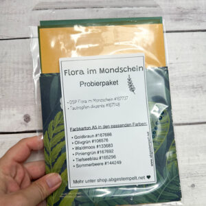 Stampin Up Probierpaket Flora im Mondschein