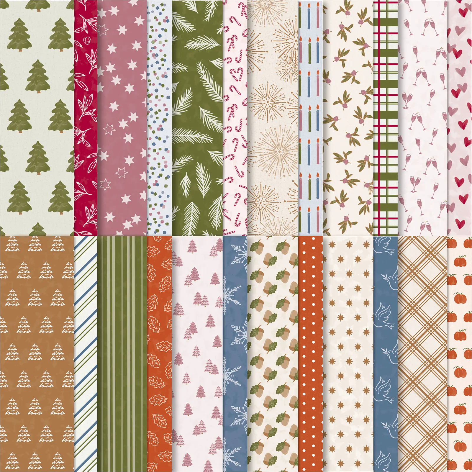164193 Ikonische Motive Designerpapier Flohmarkt