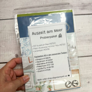 Stampin Up Probierpaket Auszeit am Meer