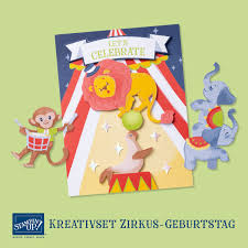164374 Kreativset Zirkus Geburtstag Stampin Up