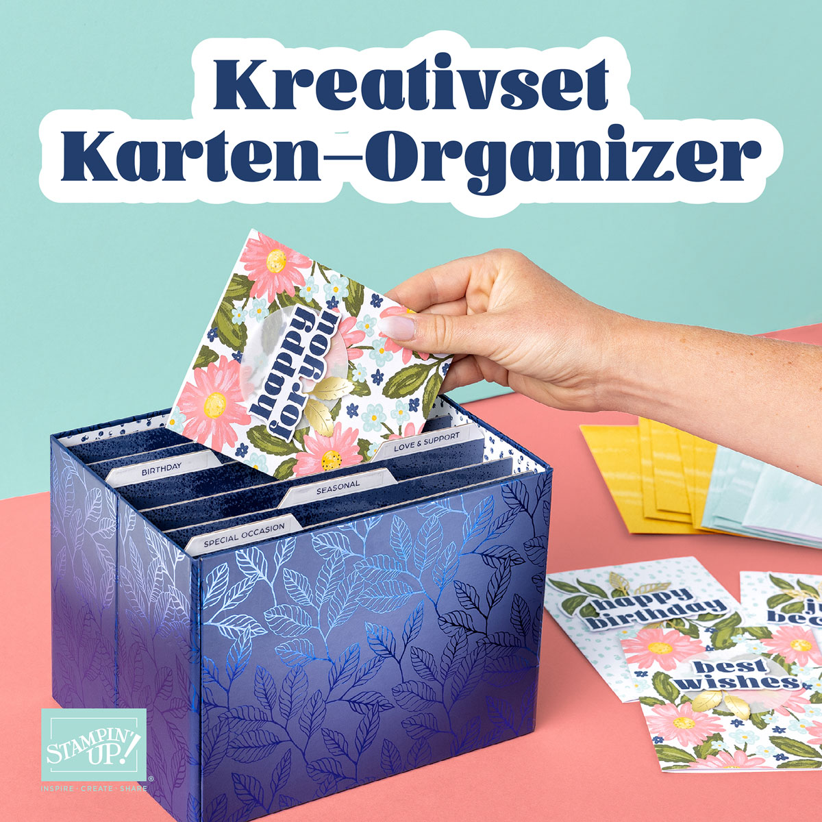 164377 Kreativset Karten Organizer Stampin Up
