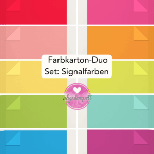 Duo Farbkartonset Signalfarben