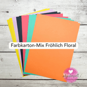 Farbkarton-Mix Fröhlich Floral Stampin Up