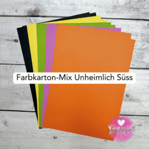 Farbkarton-Mix Unheimlich Süss Stampin Up