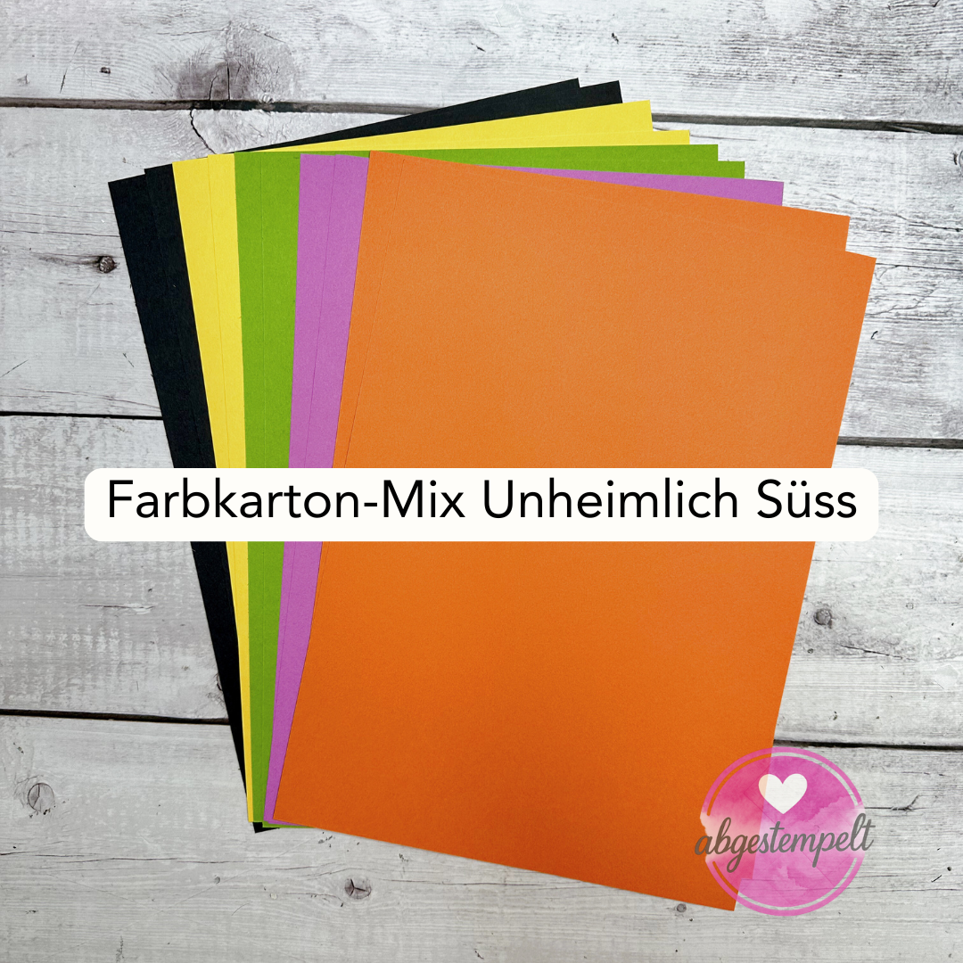 Farbkarton-Mix Unheimlich Süss Stampin Up