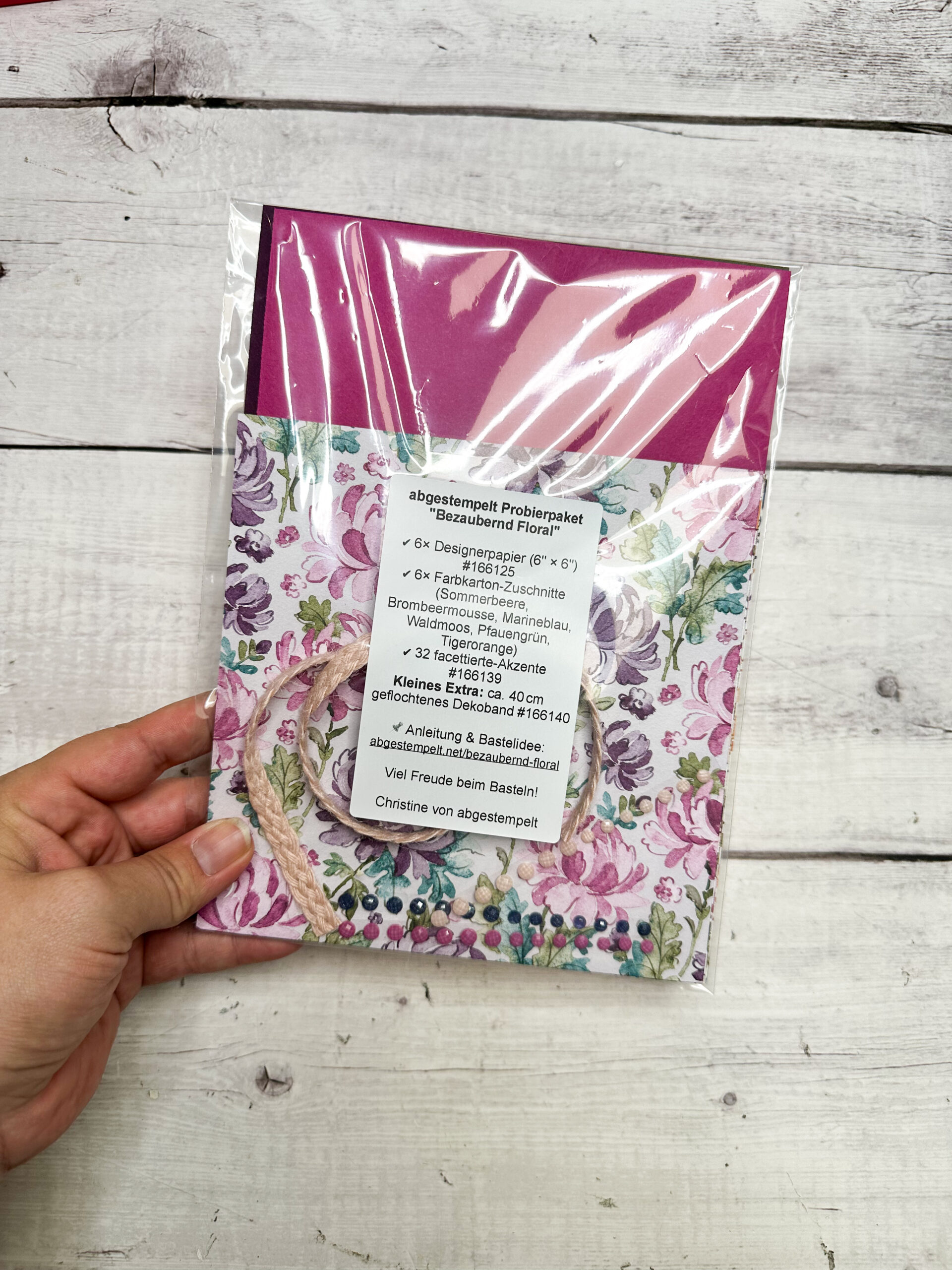 Probierpaket Bezaubernd Floral Stampin Up