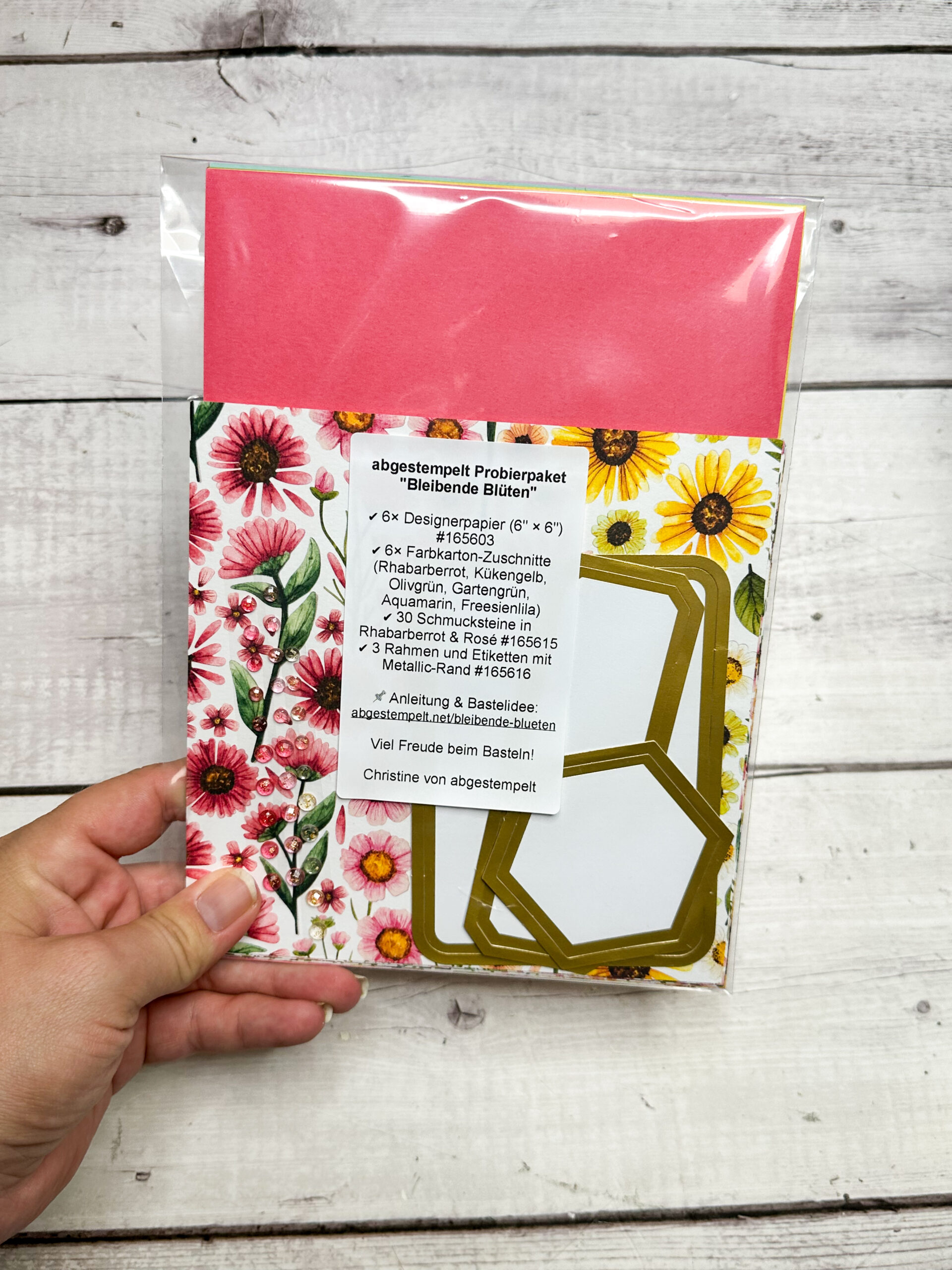 Probierpaket Bleibende Blüten Stampin Up