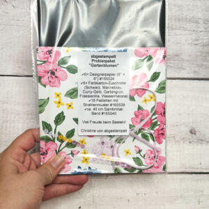 Probierpaket Gartenbluen Stampin Up