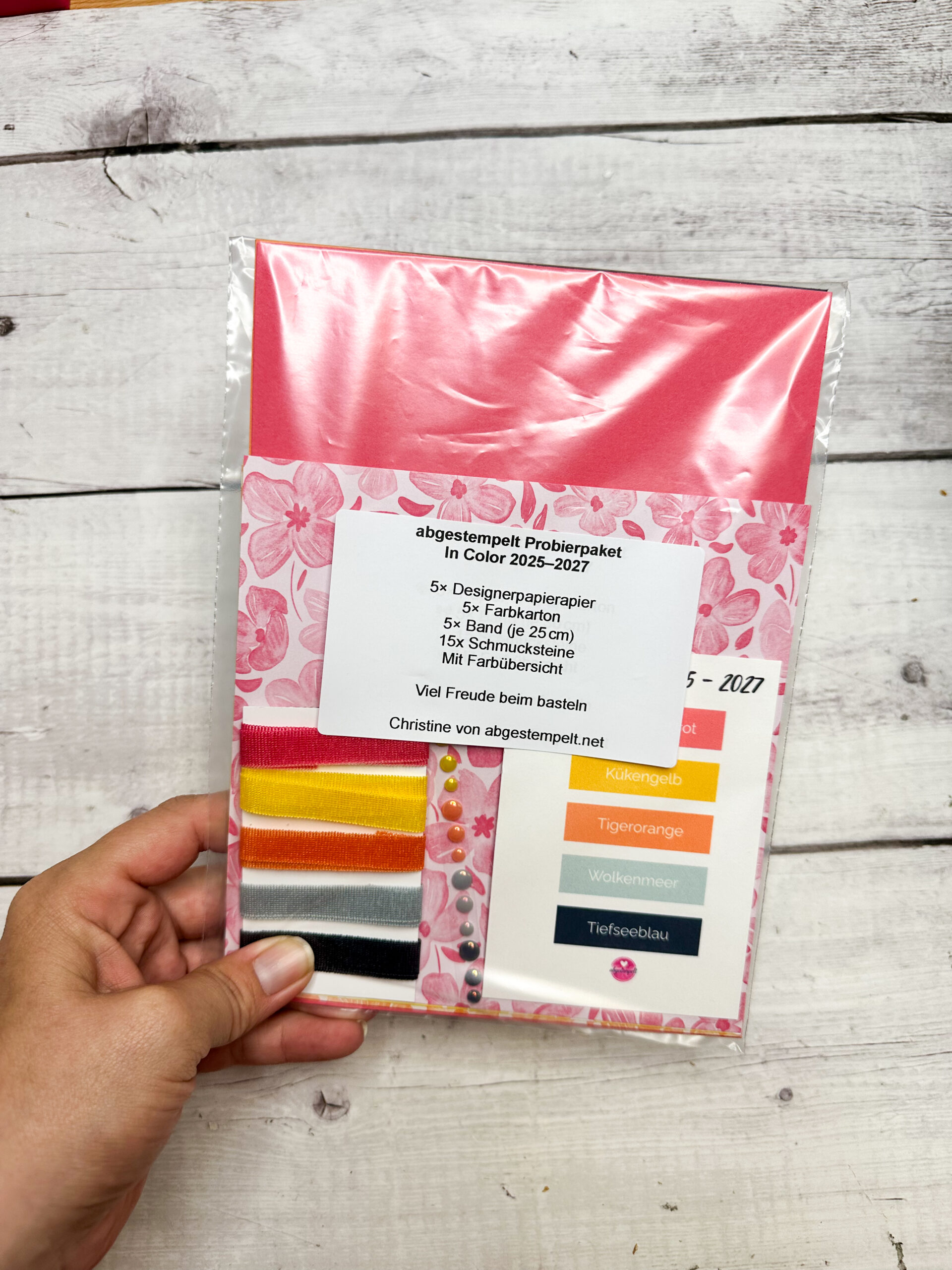 Stampin Up Probierpaket In Color 2025-2027