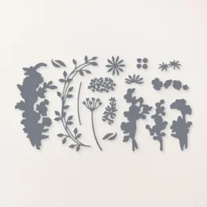 160674 Stampin Up Filigran Floral abgestempelt