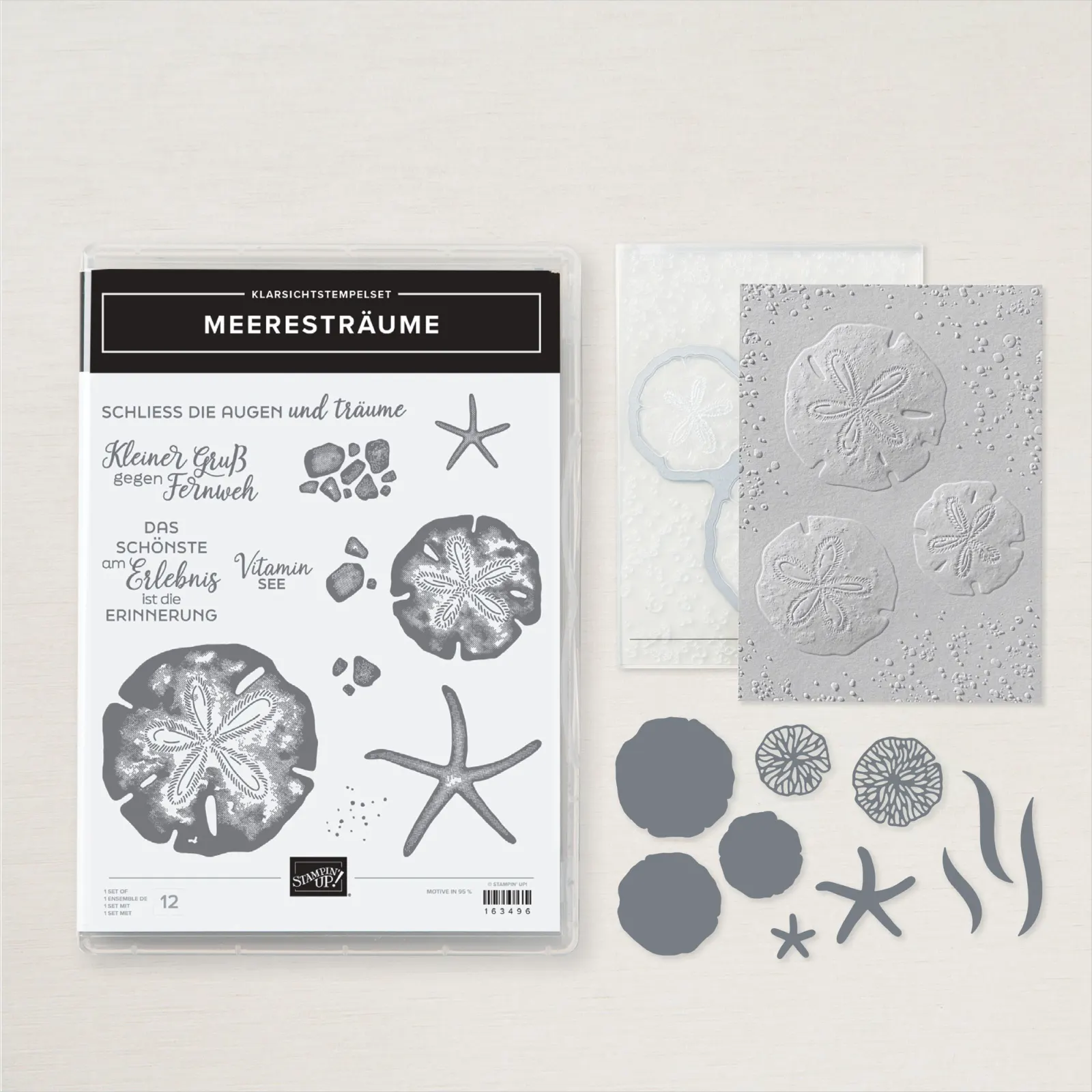 163499 Meeresträume Stempelset + Stanzformen Stampin Up