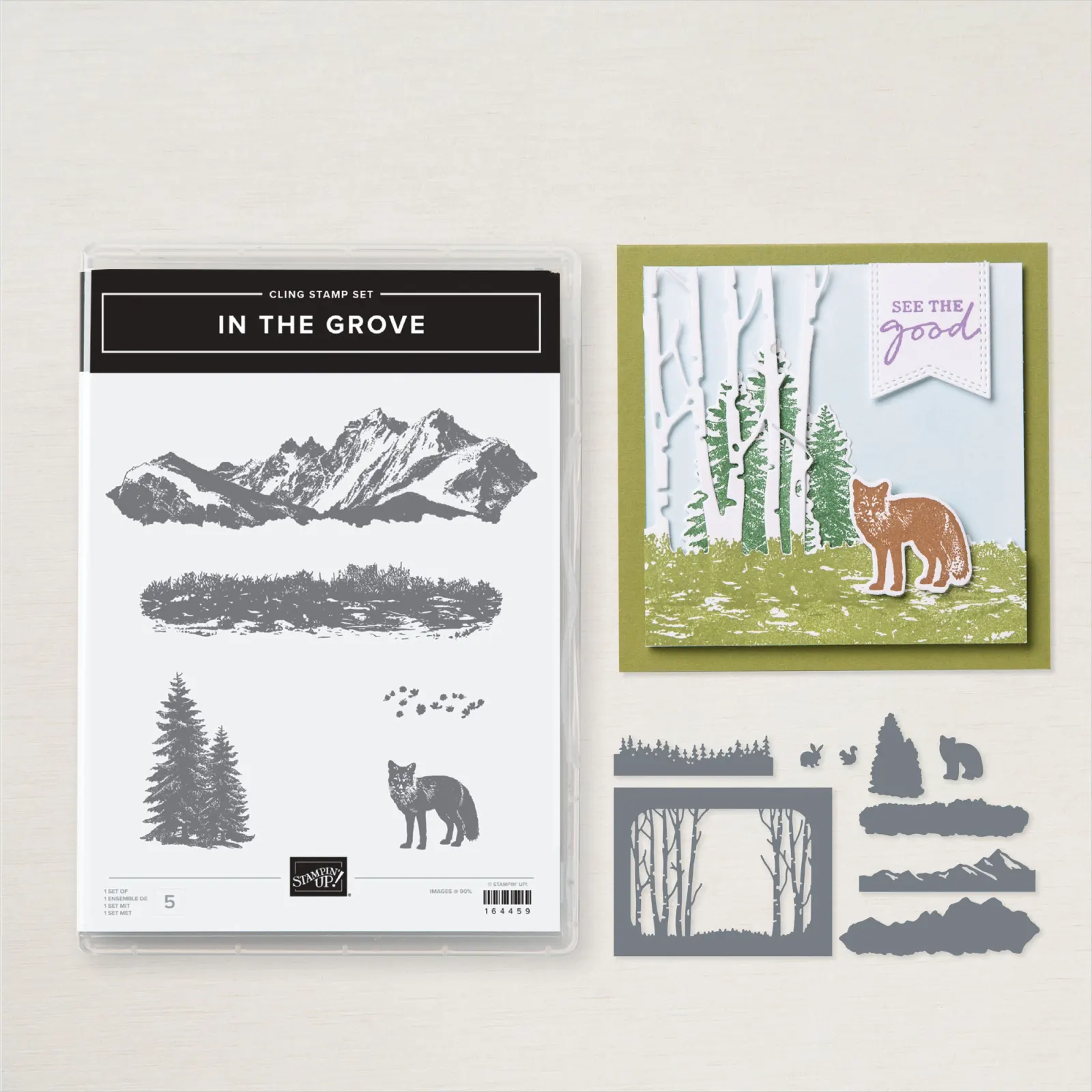 163512 In The Grove Stempelset Stampin Up