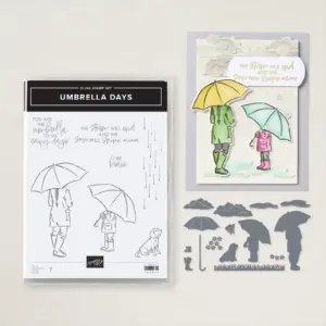164895 Stempelset Umbrella Days + Stanzformen Stampin Up