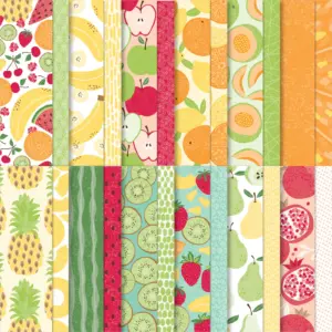 164943 Designerpapier Früchte Mix stampin Up