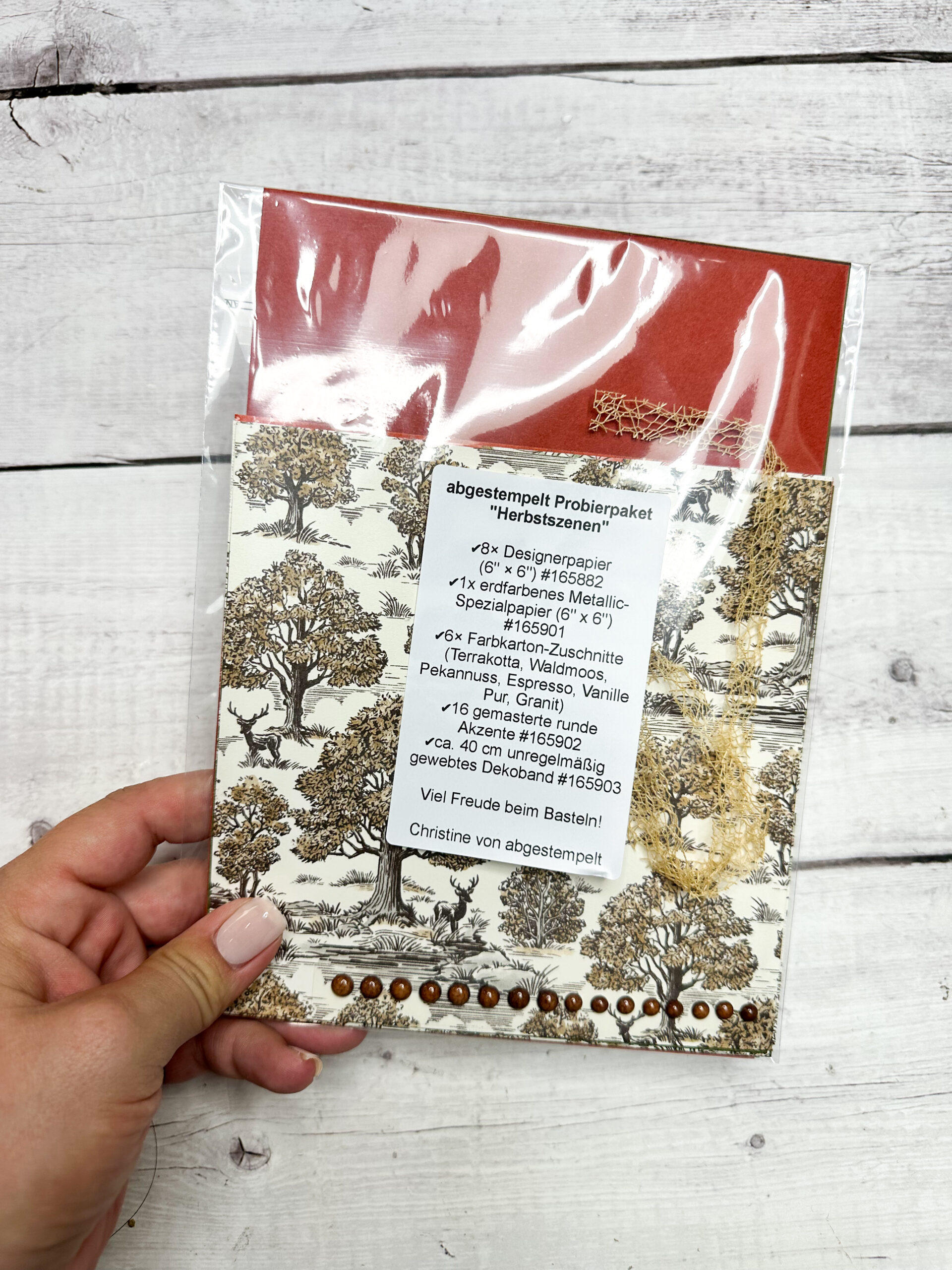 Probierpaket Herbstszenen Stampin Up