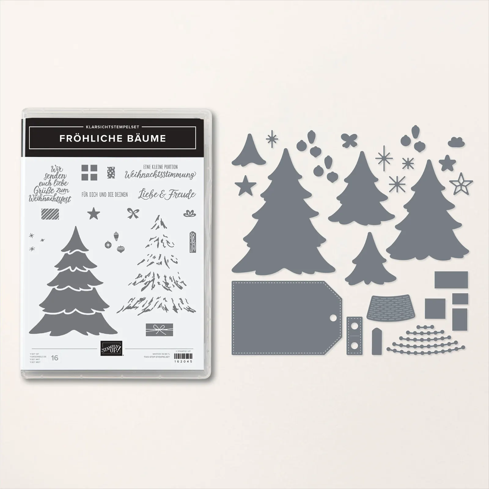 Fröhliche Bäume Stampin Up Flohmarkt 162049