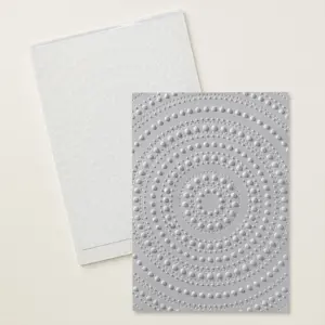 163789 3-D-Prägeform Perlenkreise Stampin Up