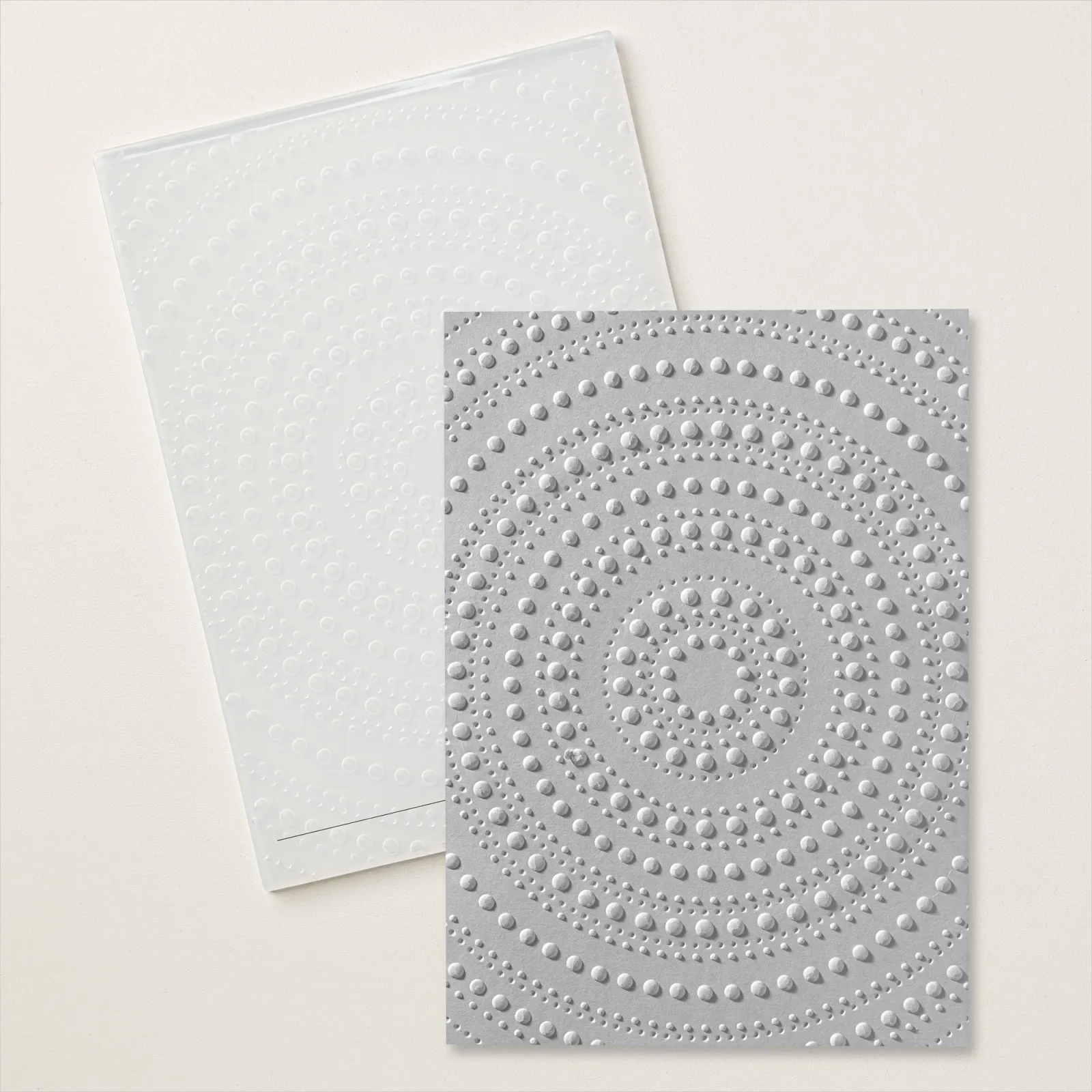 163789 3-D-Prägeform Perlenkreise Stampin Up
