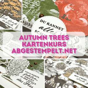PDF-Kartenkurs „Autumn Trees“ – 5 exklusive Kartenideen