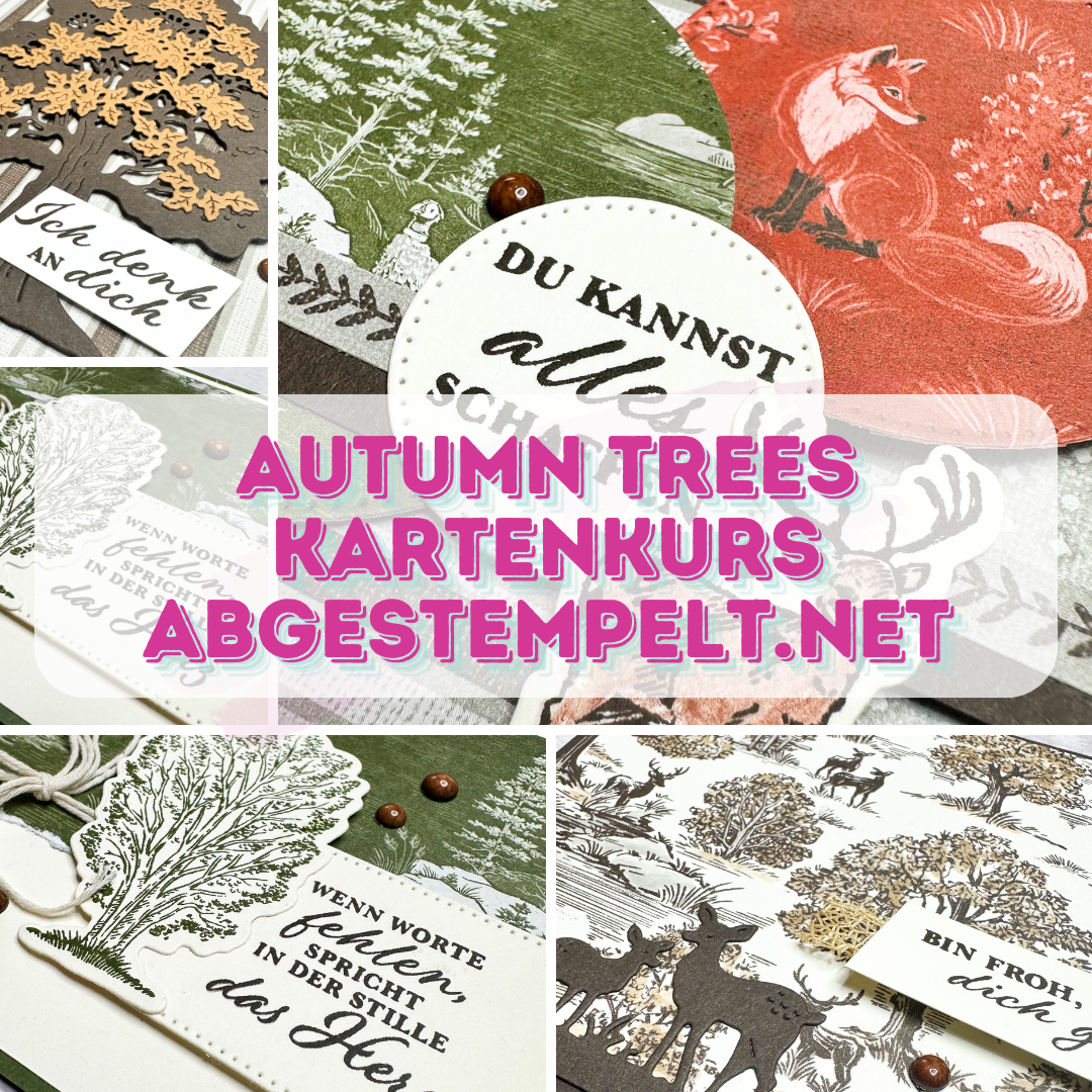 PDF-Kartenkurs „Autumn Trees“ – 5 exklusive Kartenideen