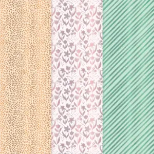 166950 Designerpapier Glanzvoll gemustert