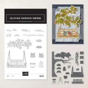 167137 Gliding Garden Swing Stampin Up