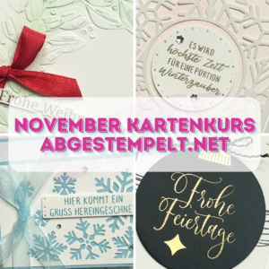 November Kartenkurs 2025 abgestempelt.net
