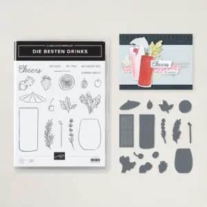 165596 Stampin Up Die besten Drinks abgestempelt