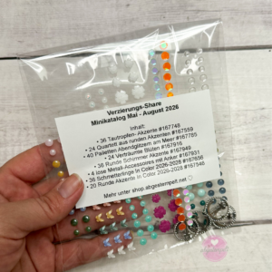 Stampin Up Verzierungs Share Mai-August 26
