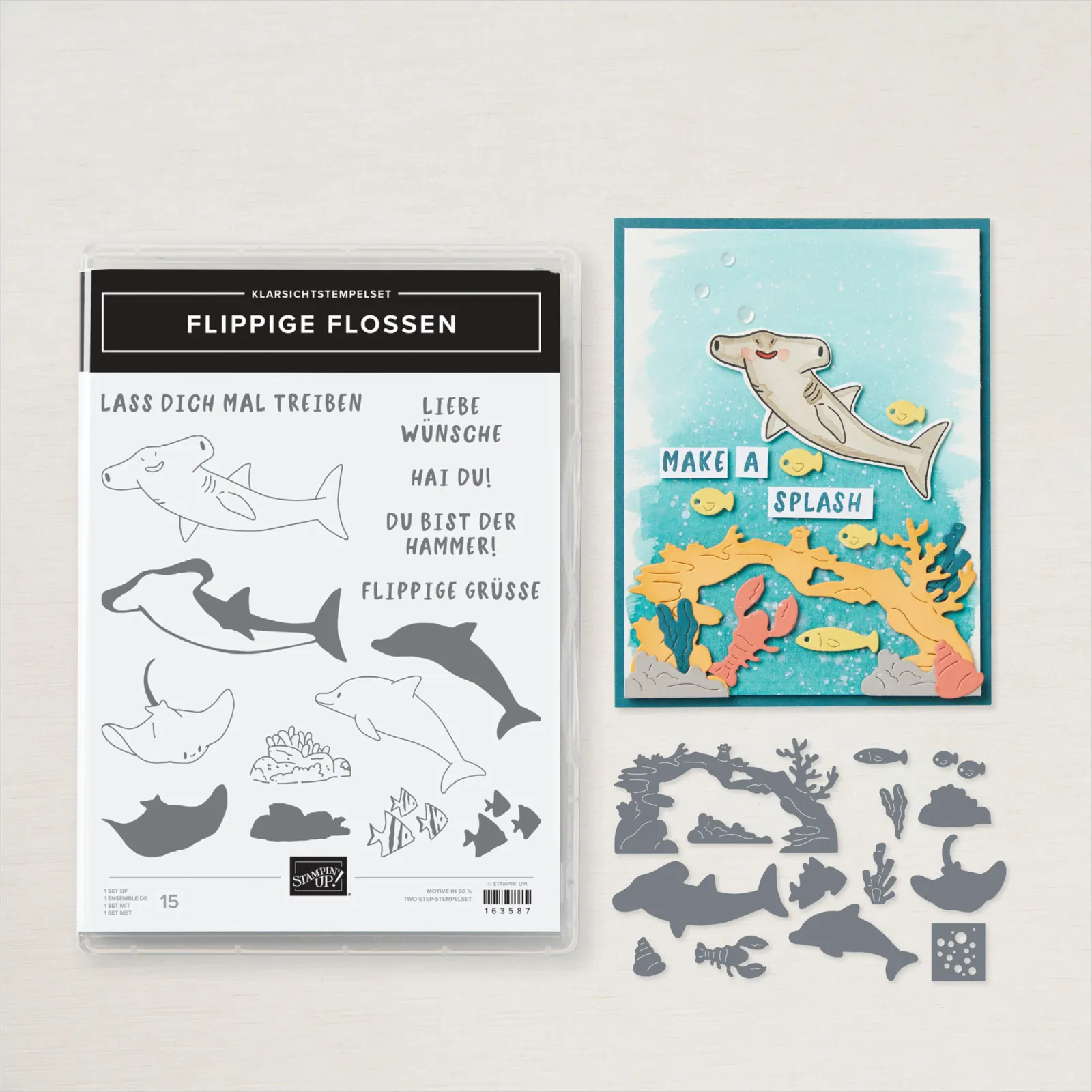 163591 Flippige Flossen Stampin Up Flohmarkt