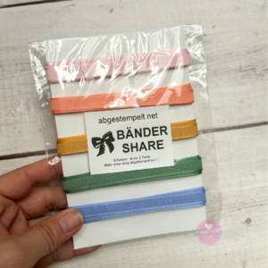Stampin Up Bänder Share Mai-August 26
