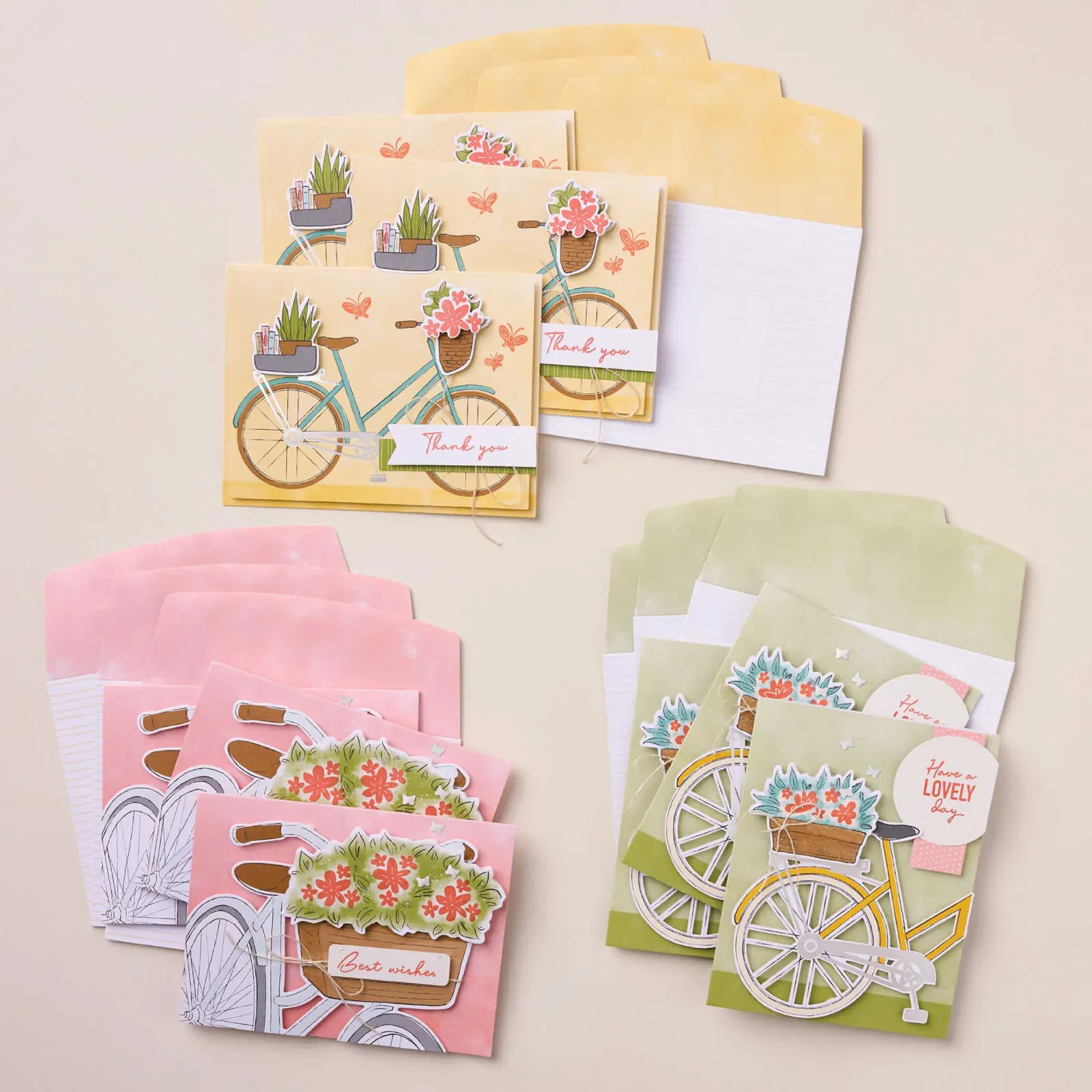 Stampin Up Paper Pumpkin Juni Nachfüllset Bikes & Blooms – Bild 2