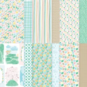 166939 Designerpapier Osterfreuden Stampin Up Flohmarkt
