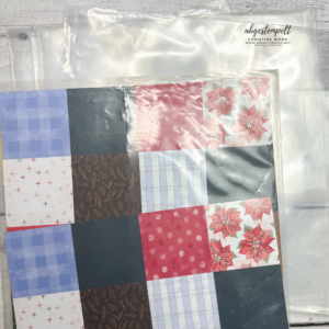 Transparente Schutzhüllen für 12x12 Designerpapier
